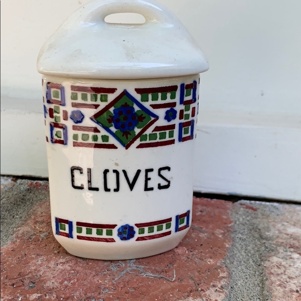 Vintage spice jar